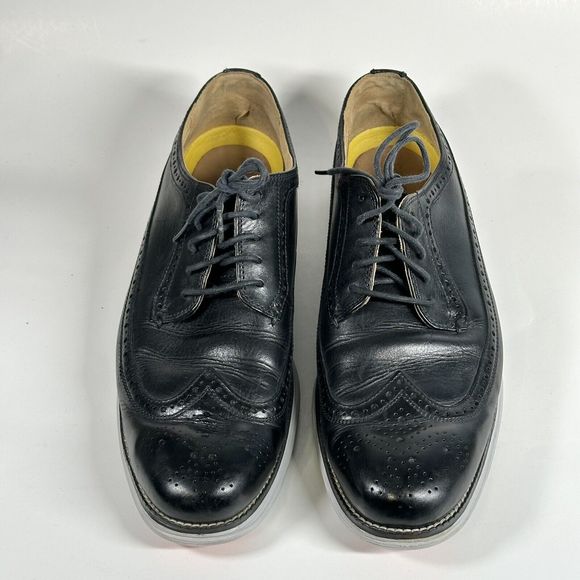 Cole Haan Grand OS Wingtip Oxford Shoes Men’s Size 10.5 M Black C21198 main image 9